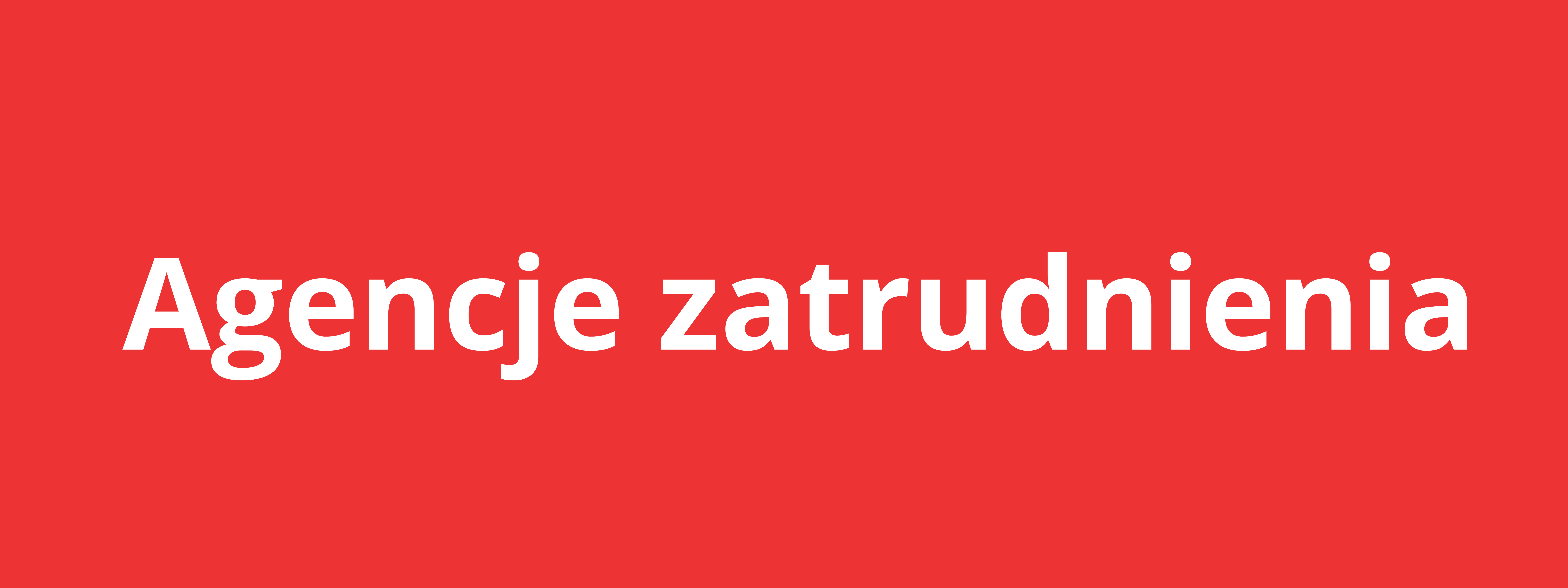 baner agencje zatrudnienia