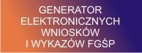 Generator Elektronicznych Wniosków i Wykazów FGŚP