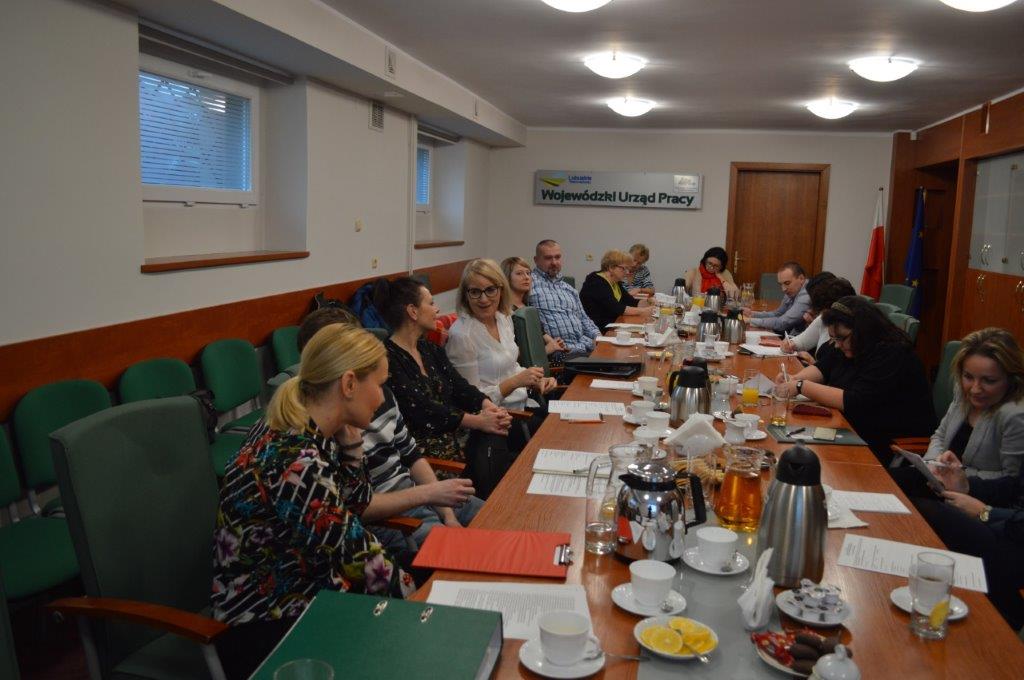 zdjęcie ze spotkania partnerstwa na rzecz poradnictwa zawodowego