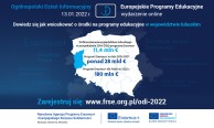 slider.alt.head Ogólnopolski Dzień Informacyjny 2022. Europejskie Programy Edukacyjne