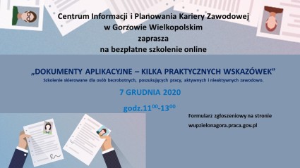 Zdjęcie artykułu DOKUMENTY APLIKACYJNE - KILKA PRAKTYCZNYCH WSKAZÓWEK