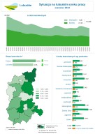 Zdjęcie artykułu Sytuacja na lubuskim rynku pracy - infografika - czerwiec...